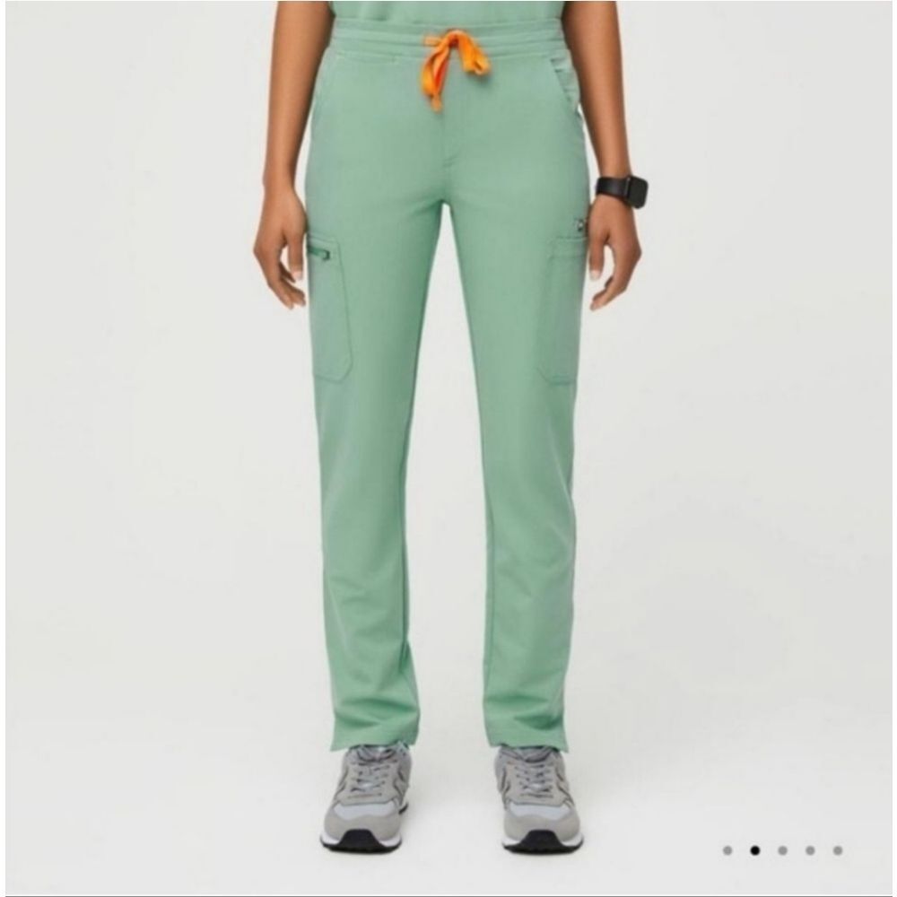 Figs Yola Skinny Scrub Pants- Womens- Size XS- Mint Green